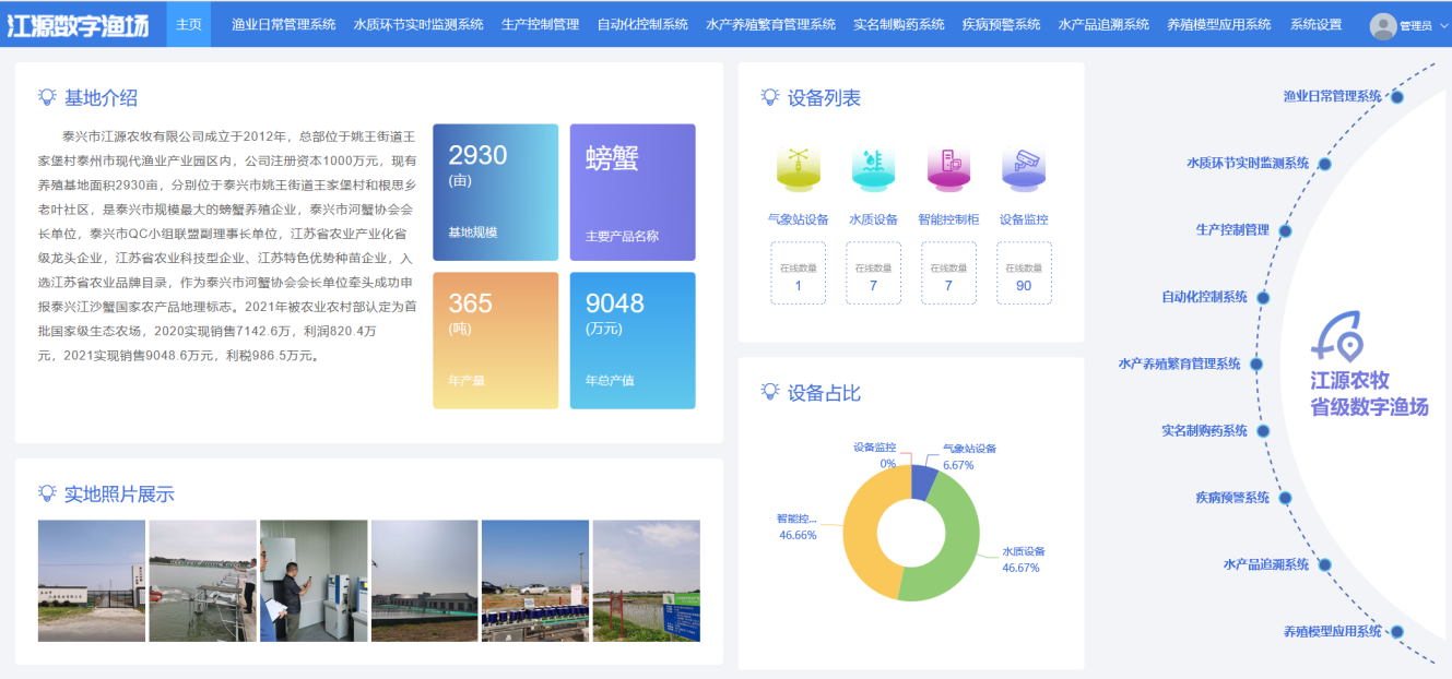 江源省级数字渔场